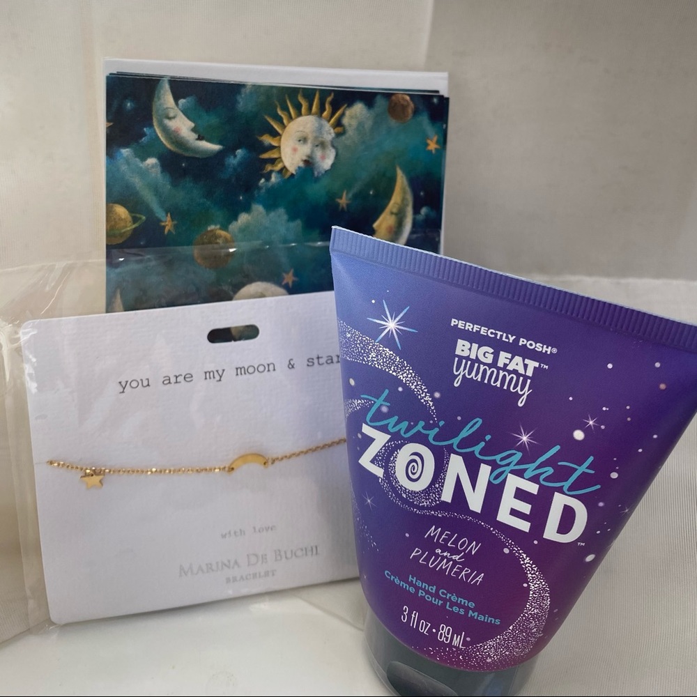 Moon & Stars Gift Set Bracelet and Perfectly Posh
